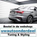 Maxton Achterklep Spoiler Lip Geschikt Voor Audi A3 S3 8Y 3D, Verzenden