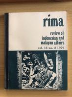 Review of Indonesian and Malayan Affairs, vol. 13 no. 2 1979, Ophalen of Verzenden, Gelezen, Diverse auteurs