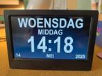 Dementie klok, zo goed als nieuw, Huis en Inrichting, Ophalen of Verzenden, Zo goed als nieuw