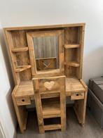 Steigerhouten make-up tafel kinderen, Huis en Inrichting, Ophalen, Gebruikt, 100 tot 150 cm, 50 tot 100 cm