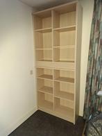 2x Opberger/Kast - b96xh111xd32 beukenfineer, Ophalen, Met plank(en), 100 tot 150 cm, 50 tot 100 cm