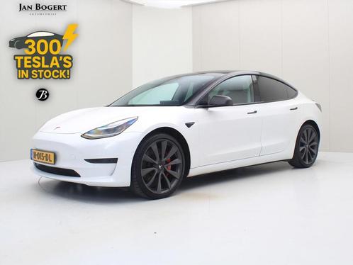 Tesla Model 3 Performance AWD 486pk 75 kWh [ AUTOPILOT+530KM, Auto's, Tesla, Bedrijf, Te koop, Model 3, 4x4, ABS, Achteruitrijcamera