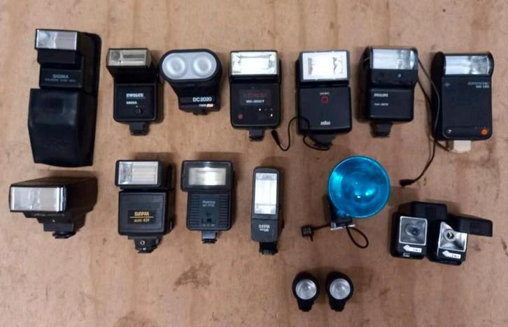 Vintage flitsers, Audio, Tv en Foto, Fotografie | Flitsers, Overige merken, Ophalen of Verzenden