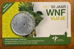 WNF Vijfje 2011 Herdenkingsmunt, Koningin Beatrix, Zilver, Euro's, Ophalen of Verzenden
