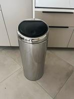 Brabantia prullenbak (30L), Ophalen, Gebruikt, 50 tot 75 cm, Metaal