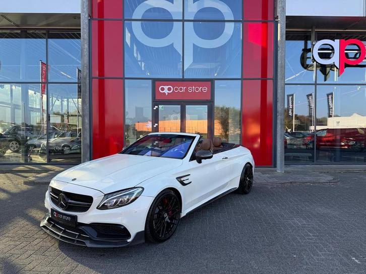 Mercedes-Benz C-klasse Cabrio AMG 63 S Cabrio Burmester Memo, Auto's, Mercedes-Benz, Bedrijf, Te koop, C-Klasse, 360° camera, ABS