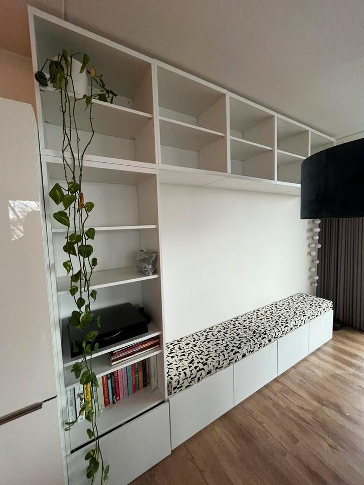 Ikea Besta wandopstelling, Huis en Inrichting, Kasten | Wandmeubels, Zo goed als nieuw, Minder dan 100 cm, Minder dan 150 cm, 25 tot 50 cm