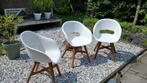 kuipstoelen, Ophalen, Gebruikt, Hardhout, 3 zitplaatsen