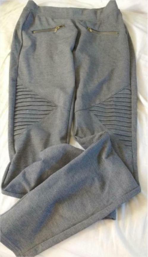 Grijze broek maat 170 c&a here + there met ritsjes De broek, Kinderen en Baby's, Kinderkleding | Maat 170, Zo goed als nieuw, Meisje
