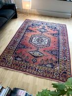 Vintage perzisch tapijt vloerkleed, Huis en Inrichting, 200 cm of meer, 150 tot 200 cm, Rood, Perzisch oosters