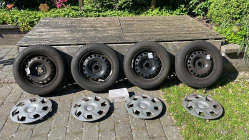 Winterbanden op stalen velg 175/65R14 (o.a. Mii, UP, Citigo), Auto-onderdelen, Banden en Velgen, Banden en Velgen, Winterbanden