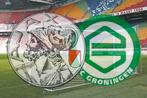 Ajax - Groningen 1e ring Vak 124 - 2x naast elkaar, Tickets en Kaartjes, Losse kaart, Twee personen, November