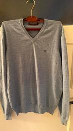 Riverwoods lichtblauwe v neck trui m l wol origineel, Verzenden, Zo goed als nieuw, Blauw, River Woods