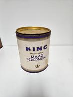 King maag pepermunt blik  voor €20,-!, Verzamelen, Blikken, Ophalen, Gebruikt, Overige