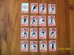 16 Voetbalplaatjes PSV seizoen 2007 - 2008, Verzenden, Zo goed als nieuw, PSV, Poster, Plaatje of Sticker