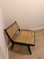 Rotan h&m home lounge stoel, Ophalen, Zo goed als nieuw, Bruin, Eén