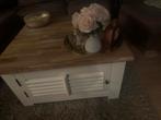 Salon tafel, Huis en Inrichting, Tafels | Salontafels, 50 tot 100 cm, Zo goed als nieuw, 75 cm of meer, Eikenhout