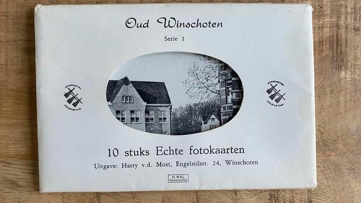 Oud Winschoten Serie 1 - 10 Echte Fotokaarten, Verzamelen, Ansichtkaarten | Nederland, Ongelopen, Groningen, Verzenden
