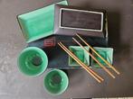 Originele 6 delige sushi set, Ophalen, Zo goed als nieuw, Aardewerk, Overige stijlen