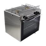 Techimpex Classic 2 pits gasstel met oven kooktoestel, Watersport en Boten, Ophalen, -, Techimpex, -