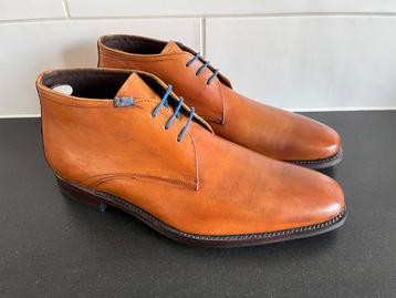 Floris van Bommel herenschoenen maat 7 / 41 weinig gedragen beschikbaar voor biedingen