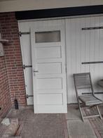 Antieke binnendeur massief 5 vakken, Doe-het-zelf en Verbouw, Ophalen, Gebruikt, 80 tot 100 cm, Binnendeur