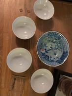 Chinese kommetjes en schaal, Antiek en Kunst, Ophalen of Verzenden