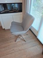 Mooie Moderne Fauteuil, Ophalen, 75 tot 100 cm, Zo goed als nieuw, Metaal