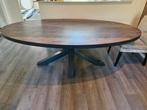 Mooie ovale eet tafel te koop 225 cm lang 6 personen, Huis en Inrichting, Ophalen, 100 tot 150 cm, 200 cm of meer, Zo goed als nieuw