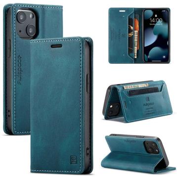 Luxe Flip Case met Kaarthouder voor iPhone 13 Mini _ Blauw beschikbaar voor biedingen