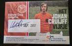 Johan Cruijff Vijfje 2017 - eerste dag uitgifte. Zeldzaam, Ophalen of Verzenden, Koningin Beatrix, Euro's
