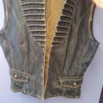 Josephine & Co statement denim gilet maat 42 artnr 49021, Josephine & Co, Blauw, ., Maat 42/44 (L)