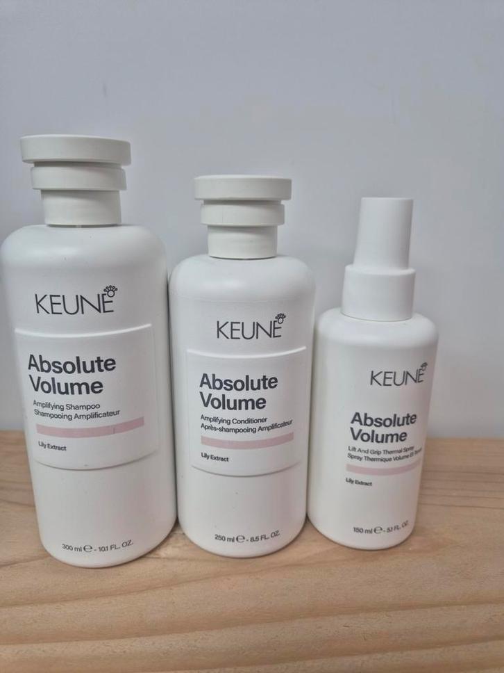 Keune Absolute Volume Set, Sieraden, Tassen en Uiterlijk, Uiterlijk | Haarverzorging, Nieuw, Shampoo of Conditioner, Ophalen of Verzenden