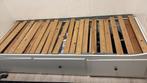 Hemnes IKEA bed met drie lades, Ophalen, Gebruikt, Wit, Tweepersoons