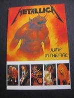 Vintage Kaart - Metallica / Jump in the Fire, Verzenden, Gebruikt, Foto of Kaart