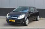 NIEUWE APK Opel Corsa 1.2 16V 3D WR 2007 Zwart, Auto's, Voorwielaandrijving, 450 kg, 4 cilinders, 1229 cc