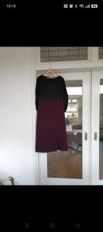 Closet London cocktailjurk Paars/Zwart Maat 40/42, Maat 38/40 (M), Closet London, Paars, Ophalen of Verzenden