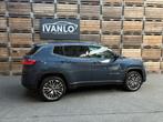 Jeep COMPASS 4xe 190 Plug-in Hybrid Electric Night Eagle Pan, Auto's, Jeep, Automaat, Blauw, Leder en Stof, Bedrijf