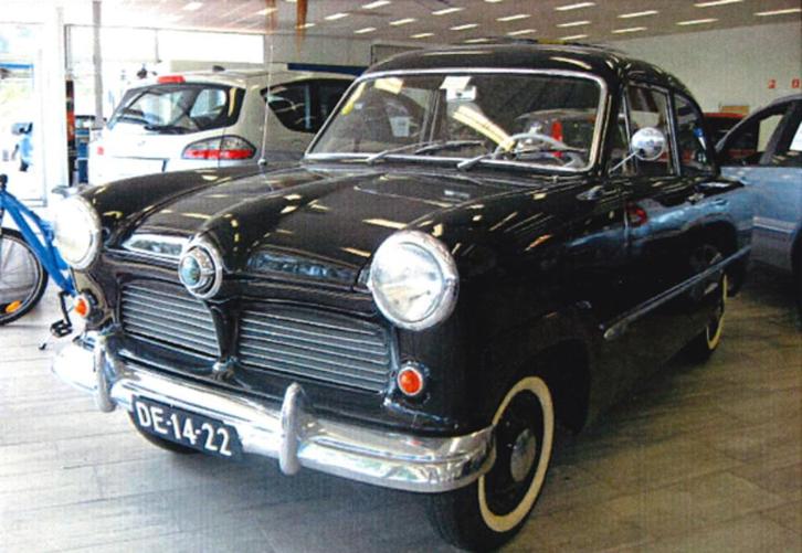 Ford 1954 Zwart, Auto's, Ford, Particulier, Overige modellen, Benzine, Handgeschakeld, Geïmporteerd, Zwart, Beige, Overige bekleding