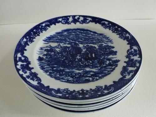6 Phoenix China borden 'Florentine' ontw. Thomas Forester., Antiek en Kunst, Antiek | Porselein, Ophalen of Verzenden