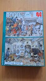 2 Anton Pieck puzzels, Ophalen of Verzenden, 500 t/m 1500 stukjes, Gebruikt, Legpuzzel
