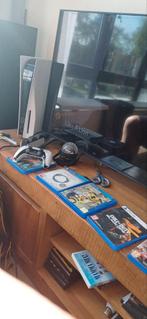 Playsation 5 disc met spellen en dock +controller, Ophalen of Verzenden, Zo goed als nieuw