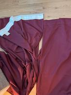 Bordeaux rode gordijnen - twee stuks van 145x300 cm, Huis en Inrichting, Stoffering | Gordijnen en Lamellen, 100 tot 150 cm, 200 cm of meer