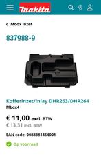 Makita inlay DHR263/DHR264 Combihamer Mbox4 Kofferinzet, Ophalen of Verzenden, Zo goed als nieuw