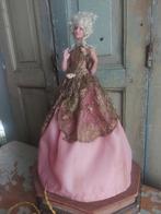 Antieke halfdoll van was ,boudoir,schemerlamp, Ophalen of Verzenden