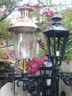 Hanglamp koper/ brons Echt glas + veel meer buitenlampen, Ophalen