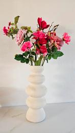 Nieuw prachtig zijden plukboeket roze kunstbloemen, Ophalen of Verzenden, Nieuw, Binnen