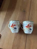 2 bekers JBS, Huis en Inrichting, Keuken | Servies, Ophalen, Zo goed als nieuw, Overige stijlen, Kop(pen) en/of Schotel(s)