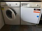 Zanussi wasmachine en Indesit wasdroger, Ophalen, Gebruikt, 85 tot 90 cm, 1200 tot 1600 toeren