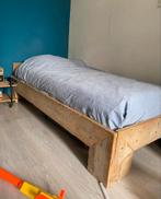 Stoer steigerhout bed!, Huis en Inrichting, Ophalen, 90 cm, Eenpersoons, Steigerhout